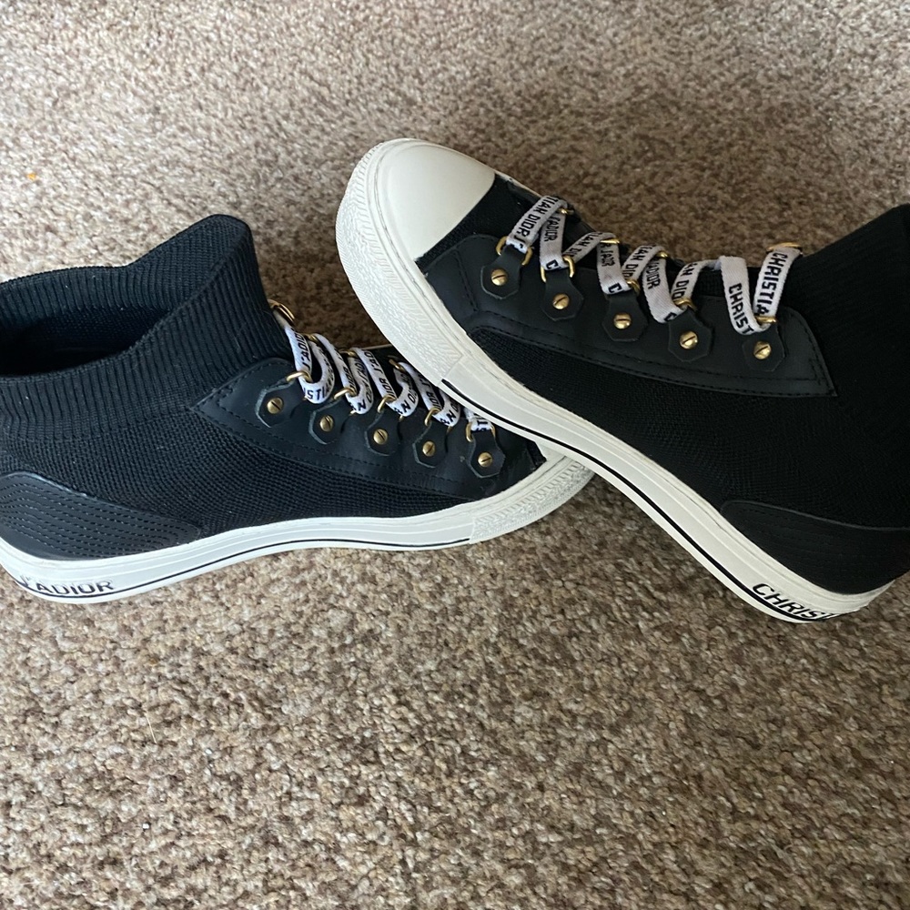 Christian Dior walk n’ Dior mesh high top sneaker